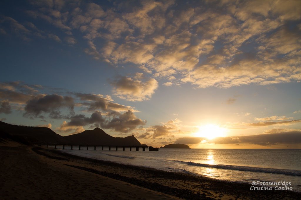 Elements, Holidays, Sea, Sunrise, Porto Santo, Portugal, Beaches, Traveling, Water