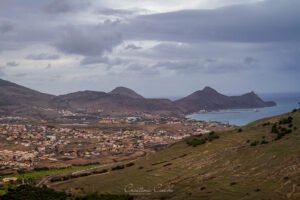 Vista sobre a Ilha de Porto Santo - Espigão dos Morenos
